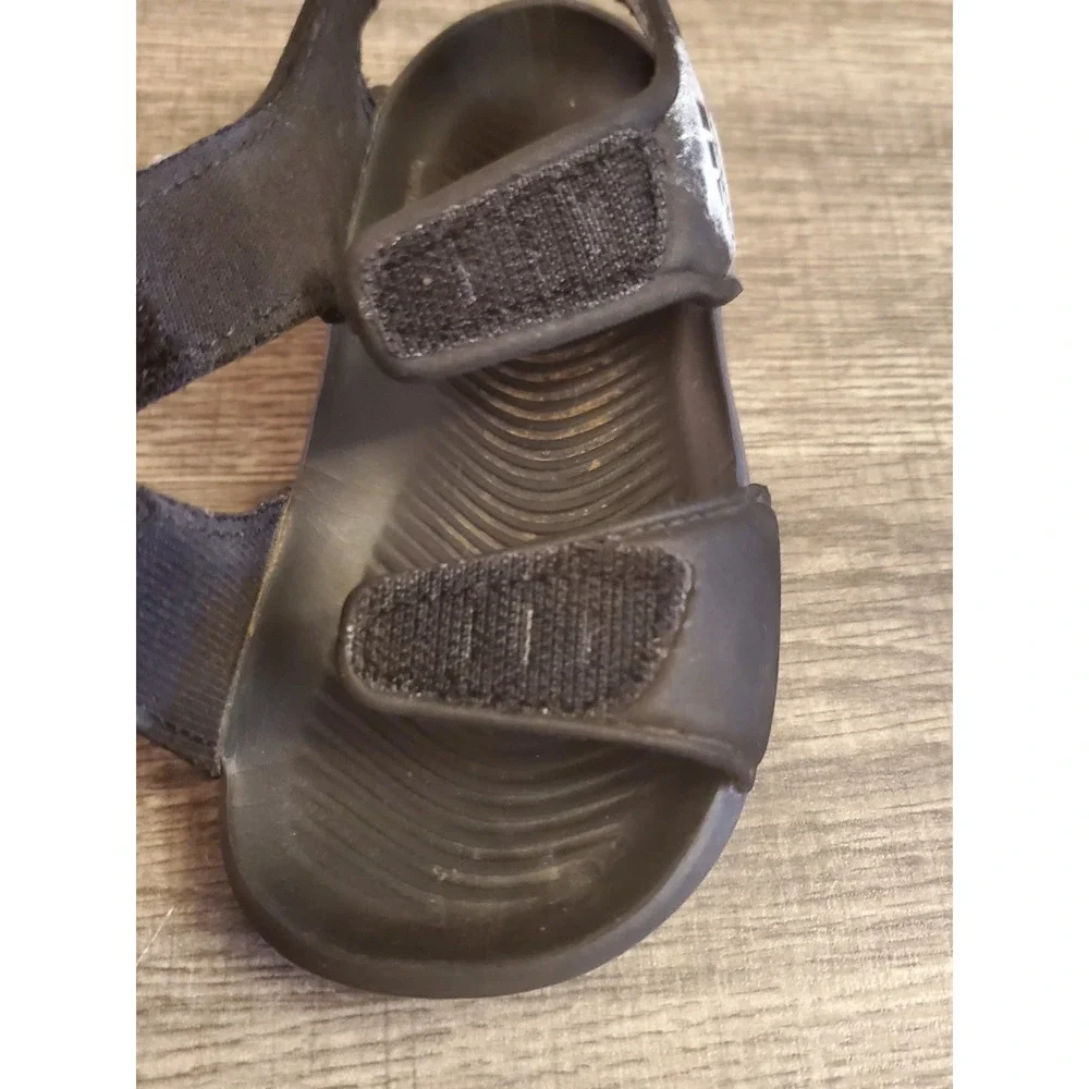 Adidas Altaswim Adjustable Strap Sandals‎ Toddler Size 5K Black